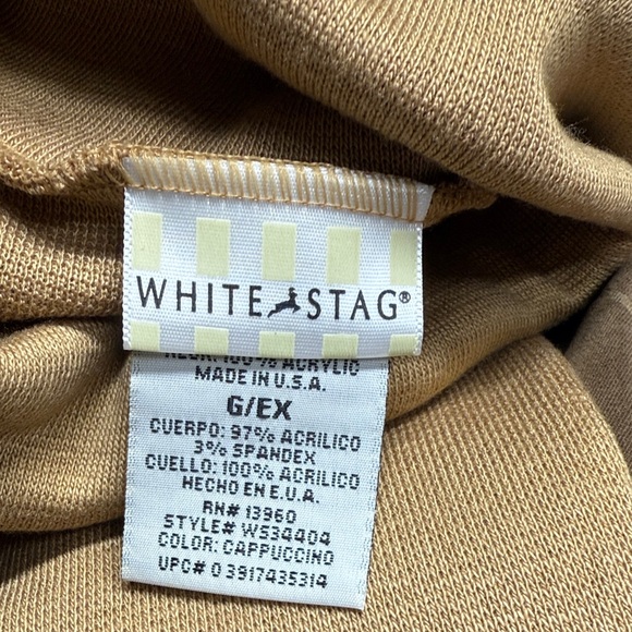 r&k originals Brown Leaf Long Sleeve Jacket Dress Pants Top Suede Feel XL - Picture 13 of 14